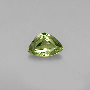Grenat démantoïde vert naturelle trillion, 0,31 ct, VS
