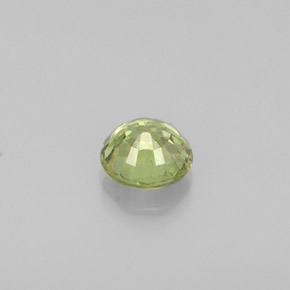 Grenat démantoïde vert naturelle coupe roude, 0,45 ct, VS-SI
