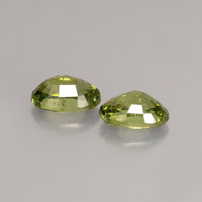 Achetez naturel ct vert grenat démantoïde gems, coupe ovale, en provenance namibie chez gemselect. en stock, livraison internationale!