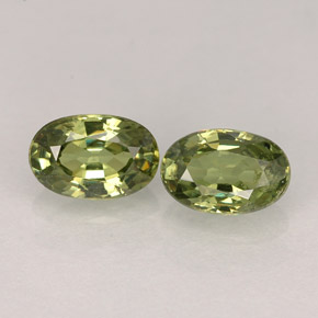 Achetez naturel ct vert grenat démantoïde gems, coupe ovale, en provenance namibie chez gemselect. en stock, livraison internationale!