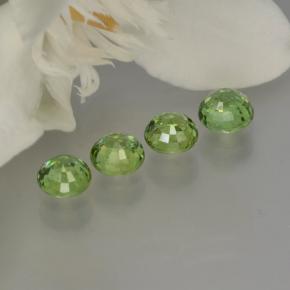 Achetez naturel 1,52ct vert grenat démantoïde gems, coupe roude, en provenance namibie chez gemselect. en stock, livraison internationale!
