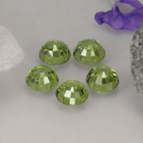 Achetez naturel 2,21ct vert grenat démantoïde gems, coupe roude, en provenance namibie chez gemselect. en stock, livraison internationale!