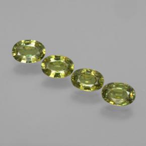 Achetez naturel 2,22ct vert grenat démantoïde gems, coupe ovale, en provenance namibie chez gemselect. en stock, livraison internationale!