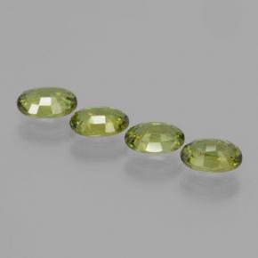 Achetez naturel 2,22ct vert grenat démantoïde gems, coupe ovale, en provenance namibie chez gemselect. en stock, livraison internationale!