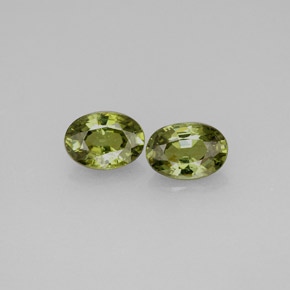 Achetez naturel ct vert grenat démantoïde gems, coupe ovale, en provenance namibie chez gemselect. en stock, livraison internationale!