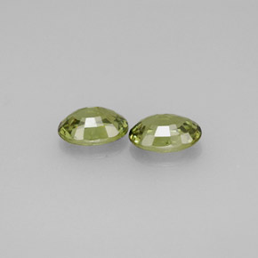 Achetez naturel ct vert grenat démantoïde gems, coupe ovale, en provenance namibie chez gemselect. en stock, livraison internationale!