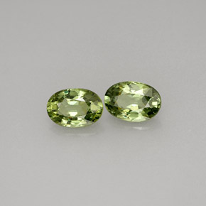 Achetez naturel ct vert grenat démantoïde gems, coupe ovale, en provenance namibie chez gemselect. en stock, livraison internationale!