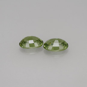 Achetez naturel ct vert grenat démantoïde gems, coupe ovale, en provenance namibie chez gemselect. en stock, livraison internationale!