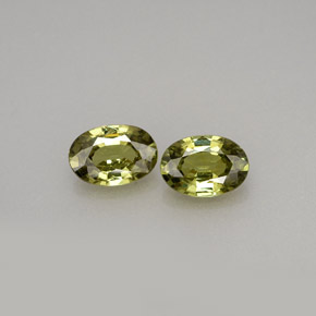 Achetez naturel ct vert grenat démantoïde gems, coupe ovale, en provenance namibie chez gemselect. en stock, livraison internationale!