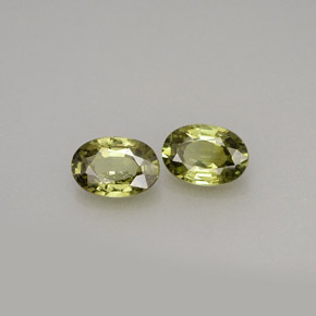 Achetez naturel ct vert grenat démantoïde gems, coupe ovale, en provenance namibie chez gemselect. en stock, livraison internationale!
