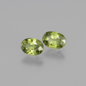 Shop natural 1.28ct Vert jaunâtre Grenat démantoïde gems, ovale, from Namibie at GemSelect. In stock, global shipping!