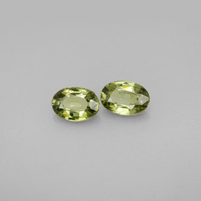 Achetez naturel ct vert grenat démantoïde gems, coupe ovale, en provenance namibie chez gemselect. en stock, livraison internationale!