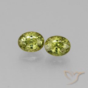 0.87ctw Naturel Medium Light Green Grenat démantoïde, ovale, VS-SI