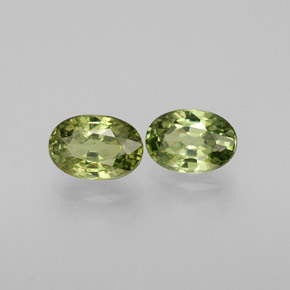 Achetez naturel ct vert grenat démantoïde gems, coupe ovale, en provenance namibie chez gemselect. en stock, livraison internationale!