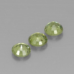 Achetez naturel 1,14ct vert grenat démantoïde gems, coupe roude, en provenance namibie chez gemselect. en stock, livraison internationale!