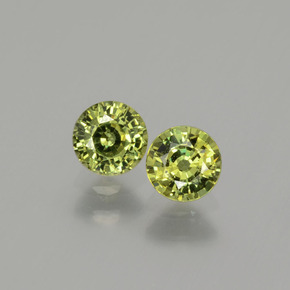 Achetez naturel ct vert grenat démantoïde gems, coupe roude, en provenance namibie chez gemselect. en stock, livraison internationale!