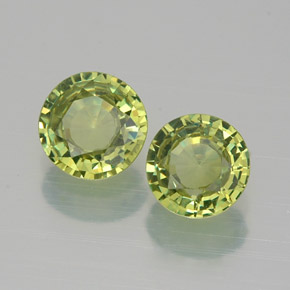 Achetez naturel ct vert grenat démantoïde gems, coupe roude, en provenance namibie chez gemselect. en stock, livraison internationale!