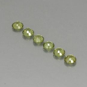 Achetez naturel 1,62ct vert grenat démantoïde gems, coupe roude, en provenance namibie chez gemselect. en stock, livraison internationale!
