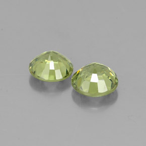 Achetez naturel ct vert grenat démantoïde gems, coupe roude, en provenance namibie chez gemselect. en stock, livraison internationale!