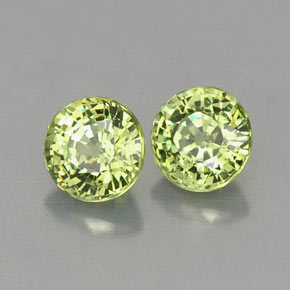 Achetez naturel ct vert grenat démantoïde gems, coupe roude, en provenance namibie chez gemselect. en stock, livraison internationale!