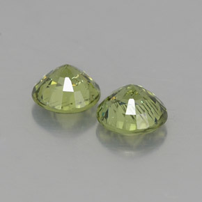 Achetez naturel ct vert grenat démantoïde gems, coupe roude, en provenance namibie chez gemselect. en stock, livraison internationale!