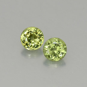 Achetez naturel ct vert grenat démantoïde gems, coupe roude, en provenance namibie chez gemselect. en stock, livraison internationale!