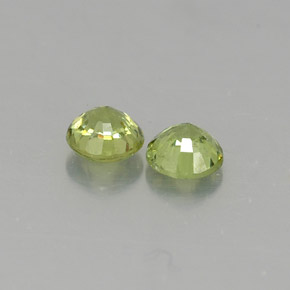 Achetez naturel ct vert grenat démantoïde gems, coupe roude, en provenance namibie chez gemselect. en stock, livraison internationale!
