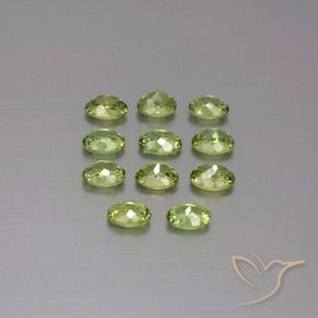 Shop natural 1.83ct Olive verte Grenat démantoïde gems, ovale, from Namibie at GemSelect. In stock, global shipping!