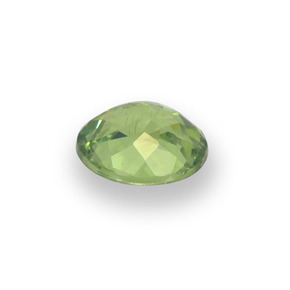 Grenat Démantoïde Vert citron naturelle Coupe ovale, 0.52 ct, VS