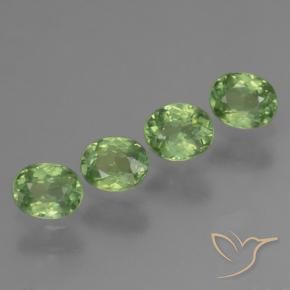 Shop natural 1.20ct Vert moyen Grenat démantoïde gems, ovale, from Namibie at GemSelect. In stock, global shipping!