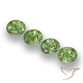 Shop natural 1.57ct Vert chaud Grenat démantoïde gems, ovale, from Namibie at GemSelect. In stock, global shipping!