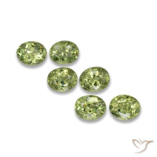 Shop natural 2.06ct Olive verte Grenat démantoïde gems, ovale, from Namibie at GemSelect. In stock, global shipping!