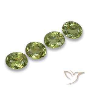 Shop natural 1.14ct Vert jaunâtre Grenat démantoïde gems, ovale, from Namibie at GemSelect. In stock, global shipping!