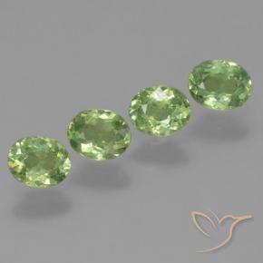 Shop natural 1.24ct Vert moyen Grenat démantoïde gems, ovale, from Namibie at GemSelect. In stock, global shipping!