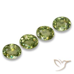 Shop natural 1.23ct Olive verte Grenat démantoïde gems, ovale, from Namibie at GemSelect. In stock, global shipping!