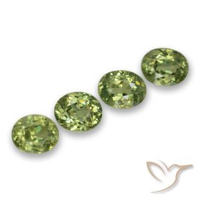 Shop natural 1.70ct Vert forêt léger Grenat démantoïde gems, ovale, from Namibie at GemSelect. In stock, global shipping!