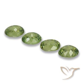 Shop natural 1.60ct Vert clair Grenat démantoïde gems, ovale, from Namibie at GemSelect. In stock, global shipping!
