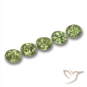 Shop natural 1.89ct Vert forêt léger Grenat démantoïde gems, ovale, from Namibie at GemSelect. In stock, global shipping!