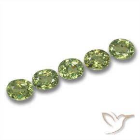 Shop natural 1.91ct Vert forêt léger Grenat démantoïde gems, ovale, from Namibie at GemSelect. In stock, global shipping!