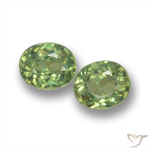 Shop natural 0.96ct Vert moyen Grenat démantoïde gems, ovale, from Namibie at GemSelect. In stock, global shipping!
