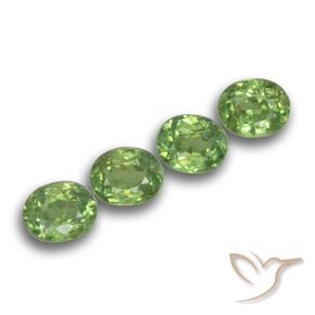 Shop natural 1.48ct Vert chaud Grenat démantoïde gems, ovale, from Namibie at GemSelect. In stock, global shipping!