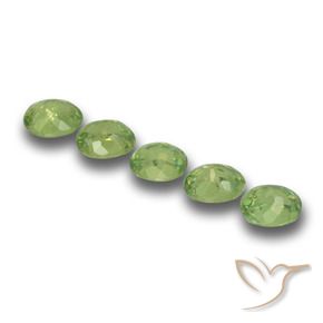 Shop natural 1.61ct Vert jaunâtre Grenat démantoïde gems, ovale, from Namibie at GemSelect. In stock, global shipping!