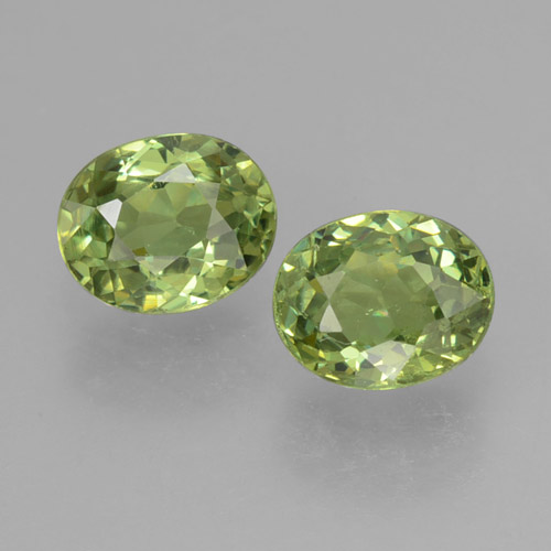 Achetez naturel 0,86ct vert chaud grenat démantoïde gems, coupe ovale, en provenance namibie chez gemselect. en stock, livraison internationale!