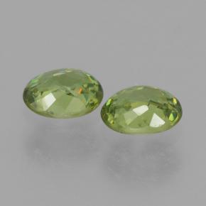 Achetez naturel 0,86ct vert chaud grenat démantoïde gems, coupe ovale, en provenance namibie chez gemselect. en stock, livraison internationale!