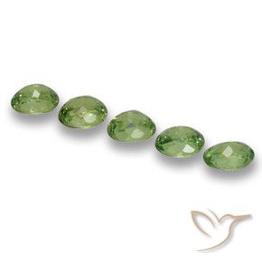 Shop natural 1.27ct Vert moyen Grenat démantoïde gems, ovale, from Namibie at GemSelect. In stock, global shipping!