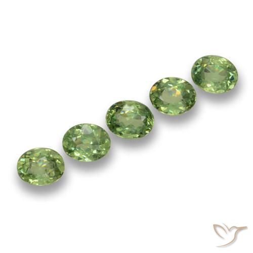 Shop natural 1.49ct Vert chaud Grenat démantoïde gems, ovale, from Namibie at GemSelect. In stock, global shipping!