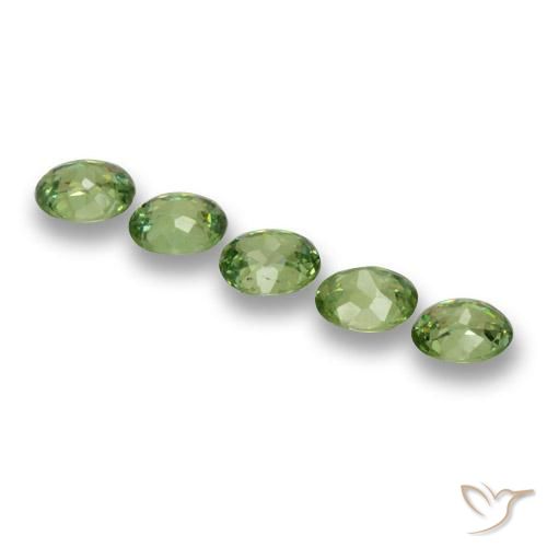 Shop natural 1.49ct Vert chaud Grenat démantoïde gems, ovale, from Namibie at GemSelect. In stock, global shipping!