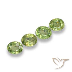 Shop natural 1.19ct Vert citron Grenat démantoïde gems, ovale, from Namibie at GemSelect. In stock, global shipping!
