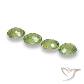 Shop natural 1.19ct Vert citron Grenat démantoïde gems, ovale, from Namibie at GemSelect. In stock, global shipping!