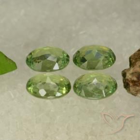 Shop natural 1.68ct Vert jaunâtre Grenat démantoïde gems, ovale, from Namibie at GemSelect. In stock, global shipping!
